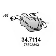 Слика 1 $на Заден издувен лонец ASSO 34.7114