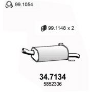 Слика 1 на Заден издувен лонец ASSO 34.7134