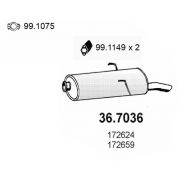 Слика 1 на Заден издувен лонец ASSO 36.7036