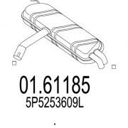 Слика 1 $на Заден издувен лонец MTS 01.61185