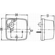 Слика 2 $на Заден штоп HELLA 2SW 003 014-131