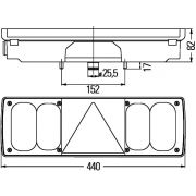 Слика 2 $на Заден штоп HELLA 2VP 340 450-021