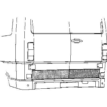 Слика на задна врата VAN WEZEL 3070149 за Mercedes T1 BOX (602) 310 D 2.9 - 98 коњи дизел