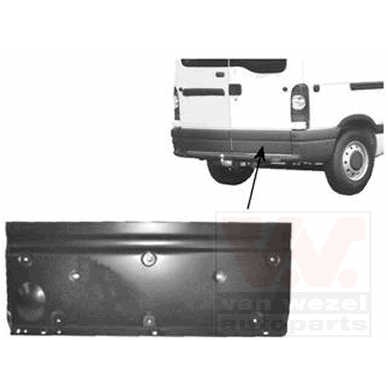 Слика на задна врата VAN WEZEL 4387150 за Opel Movano Box (F9) 2.8 DTI - 114 коњи дизел