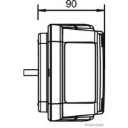 Слика 6 на задни светла; задни светла HERTH+BUSS ELPARTS 83830054