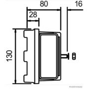 Слика 5 на задни светла; задни светла HERTH+BUSS ELPARTS 83840606