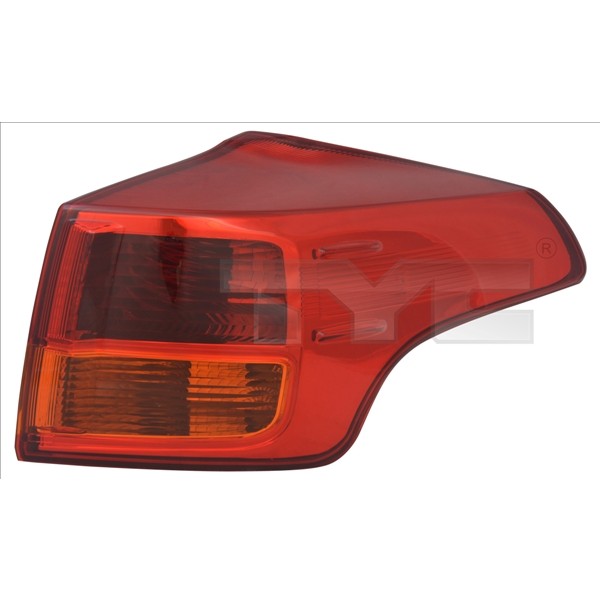 Слика на задни светла TYC 11-12633-01-2 за Toyota Rav4 - 4 (ZSA4, ALA4) 2.2 D 4WD (ALA49) - 177 коњи дизел