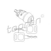 Слика 1 на заклучувачки цилиндар, контактен клуч TOPRAN 107 090