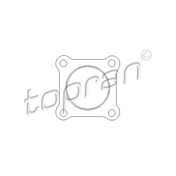 Слика на запечатувач, издувна цевка TOPRAN 102 412 за VW Jetta 4 Estate (1J6) 1.6 16V - 105 коњи бензин