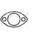 Слика 1 на запечатувачки прстен, издувна цевка BOSAL 256-008