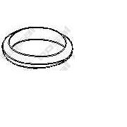 Слика 1 $на Запечатувачки прстен, издувна цевка BOSAL 256-737