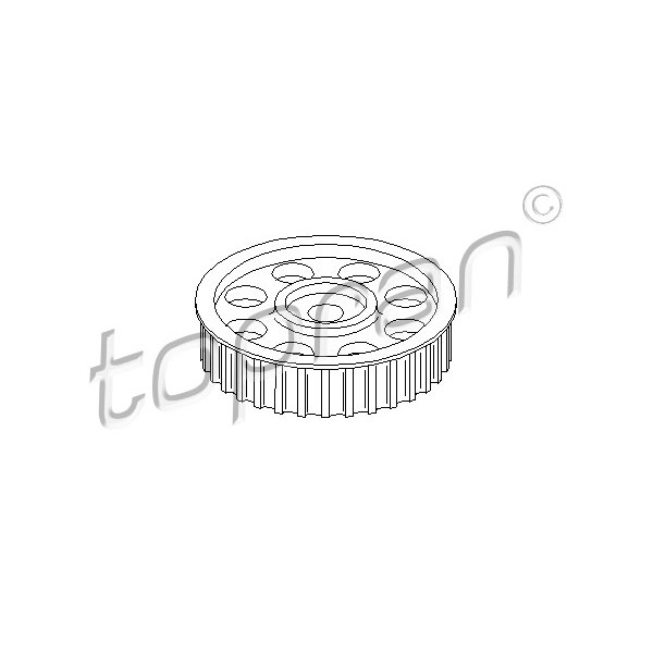 Слика на запчаник, брегаста осовина TOPRAN 110 375 за VW LT 28-35 2 Bus (2DM) 2.5 TDI - 90 коњи дизел