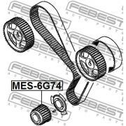 Слика 2 на запчаник, радалица FEBEST MES-6G74