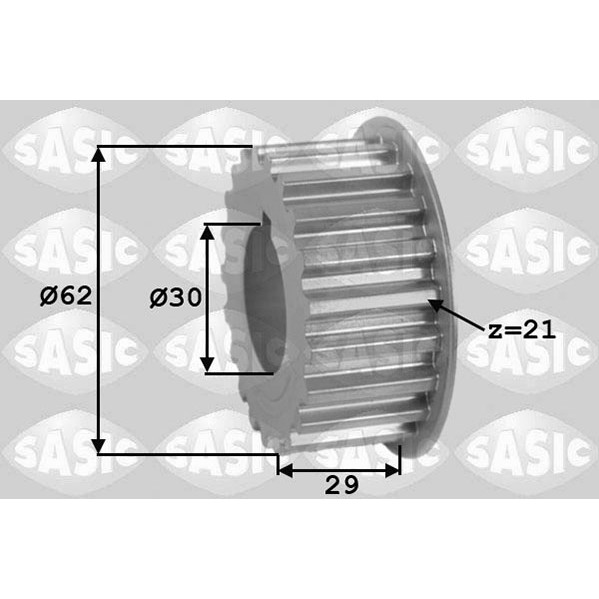 Слика на запчаник, радалица SASIC 1600001 за Citroen C4 Picasso UD 2.0 HDi 150 - 150 коњи дизел