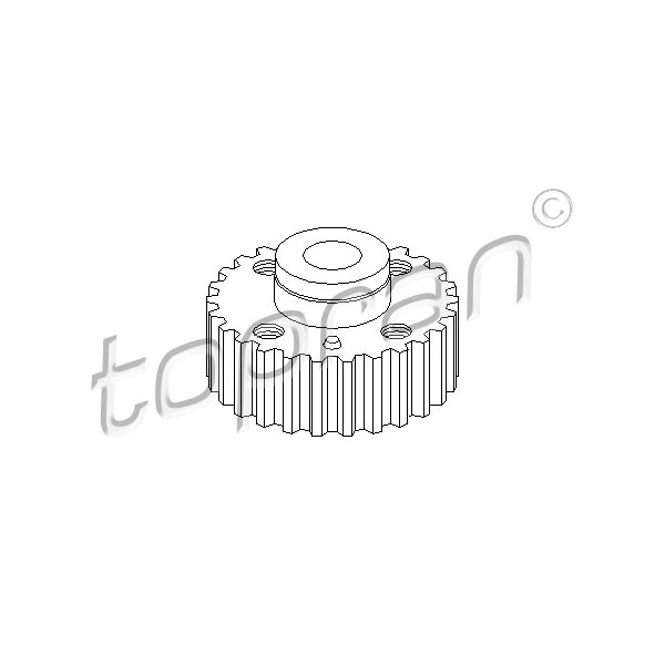 Слика на запчаник, радалица TOPRAN 100 548 за VW Polo 3 Variant (6kv5) 1.6 - 75 коњи бензин