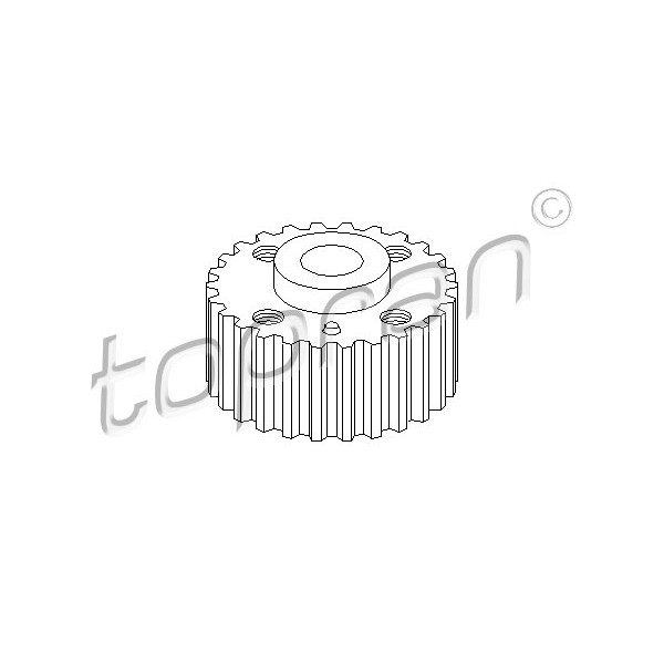 Слика на запчаник, радалица TOPRAN 108 698 за VW Golf 5 (1K1) 1.4 16V - 80 коњи бензин