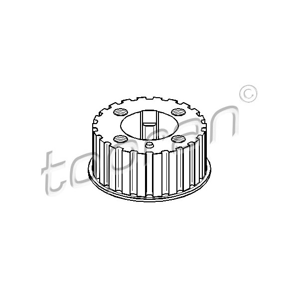 Слика на запчаник, радалица TOPRAN 109 327 за VW LT 28-46 2 Platform (2DX0FE) 2.5 TDI - 95 коњи дизел