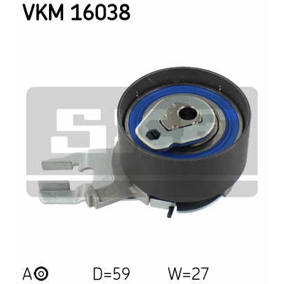 Слика на Затегач, ребрест ремен SKF VKM 16038