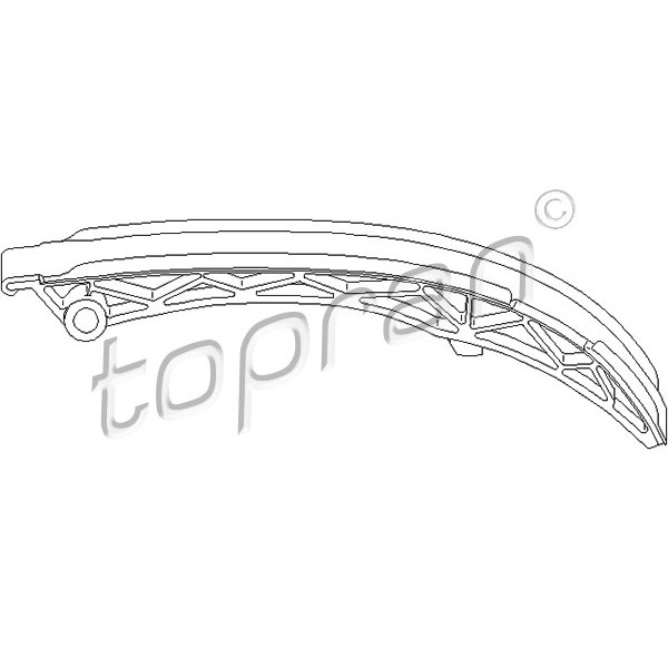 Слика на затегачка шина, погонски ланец TOPRAN 407 906 за Mercedes C-class Estate (s202) C 200 T Kompressor (202.082) - 192 коњи бензин