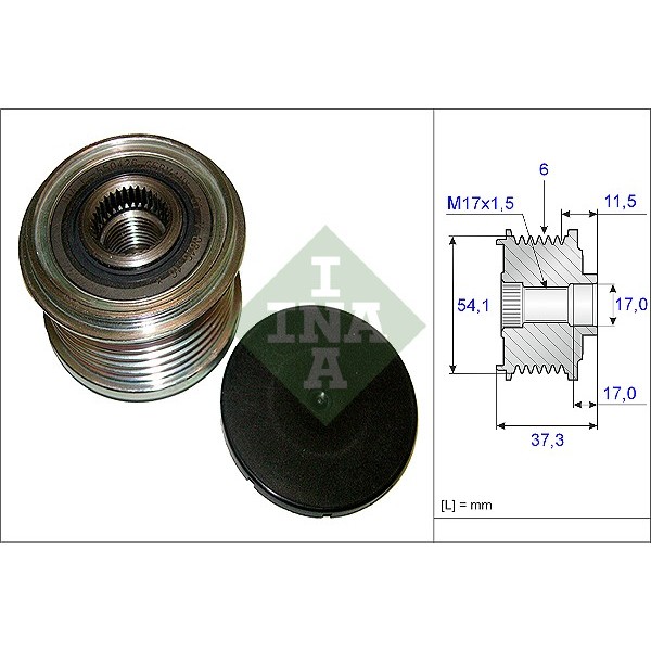 Слика на Затегач алтернатор INA 535 0149 10 за Lancia Phedra (179) 2.0 D Multijet - 136 коњи дизел