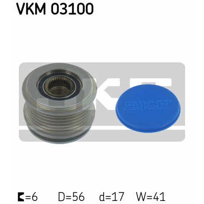 Слика на Затегач алтернатор SKF VKM 03100 за Seat Altea XL (5P5,5P8) 1.6 TDI - 105 коњи дизел