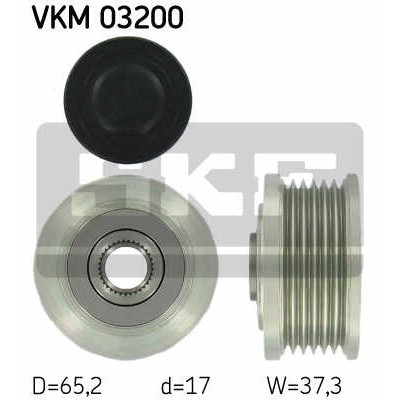 Слика на Затегач алтернатор SKF VKM 03200 за Audi 90 Sedan (89, 89Q, 8A, B3) 2.3 E 20V - 170 коњи бензин