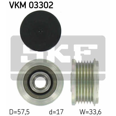 Слика на Затегач алтернатор SKF VKM 03302 за Citroen Jumpy U6U 1.9 D 70 - 69 коњи дизел