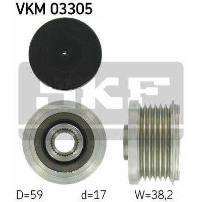 Слика на Затегач алтернатор SKF VKM 03305 за Citroen C4 Picasso UD 2.0 HDi 150 - 150 коњи дизел