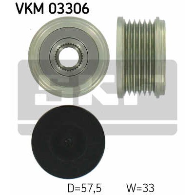 Слика на Затегач алтернатор SKF VKM 03306 за Peugeot 807 2.0 HDi - 120 коњи дизел