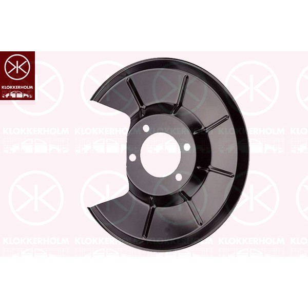 Слика на заштитна пластика, сопирачки дискови KLOKKERHOLM 2556877 за Ford S-Max 2.2 TDCi - 200 коњи дизел