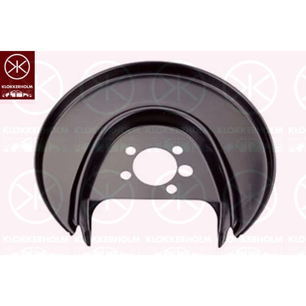 Слика на заштитна пластика, сопирачки дискови KLOKKERHOLM 9506878 за Seat Mii (KF1) 1.0 - 75 коњи бензин