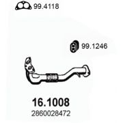 Слика 1 $на Издувна цевка ASSO 16.1008