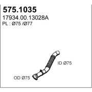 Слика 1 $на Издувна цевка ASSO 575.1035