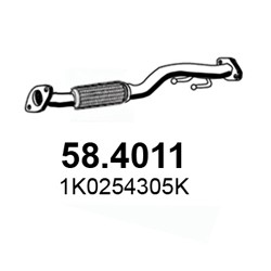 Слика на издувна цевка ASSO 58.4011 за VW Golf 5 Variant (1K5) 1.4 TSI - 122 коњи бензин