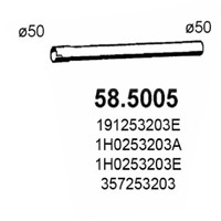 Слика на Издувна цевка ASSO 58.5005