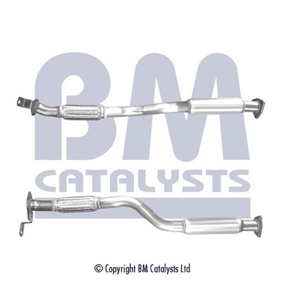 Слика на издувна цевка BM CATALYSTS BM50011 за Hyundai Accent Saloon (X-3) 1.3 i 12V - 84 коњи бензин