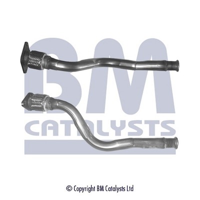 Слика на издувна цевка BM CATALYSTS BM50207 за Renault Clio 2 1.5 dCi (B/CB07) - 65 коњи дизел