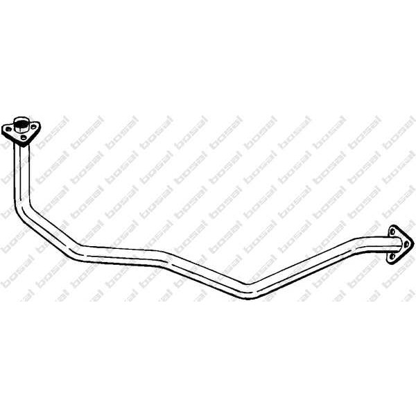 Слика на издувна цевка BOSAL 884-159 за Toyota Land Cruiser (J6) 4.0 Diesel (HJ60) - 101 коњи дизел