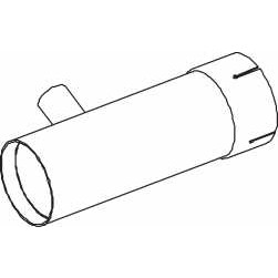 Слика на издувна цевка DINEX 64710 за камион Renault C 340ti.17/T - 339 коњи дизел