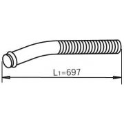 Слика 1 на издувна цевка DINEX 80195