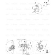 Слика 6 на импулсен сензор, радалица; сензор обртаи, управување со моторот BOSCH 0 281 006 101