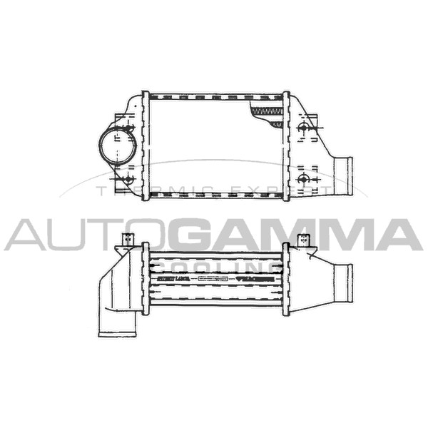 Слика на Интеркулер AUTOGAMMA 101481