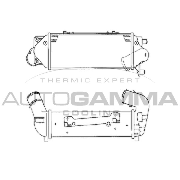 Слика на Интеркулер AUTOGAMMA 103017