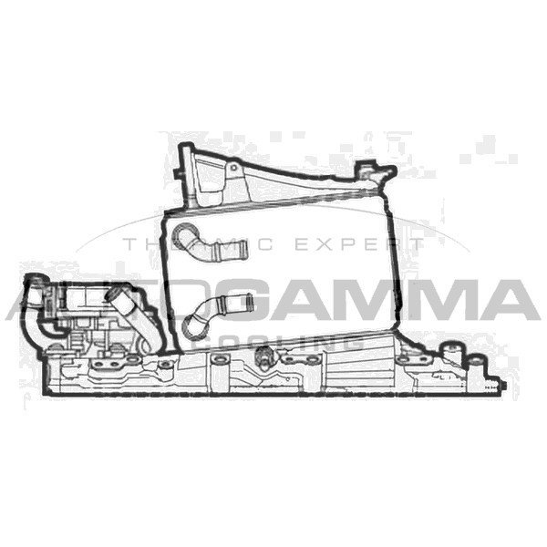 Слика на Интеркулер AUTOGAMMA 107914