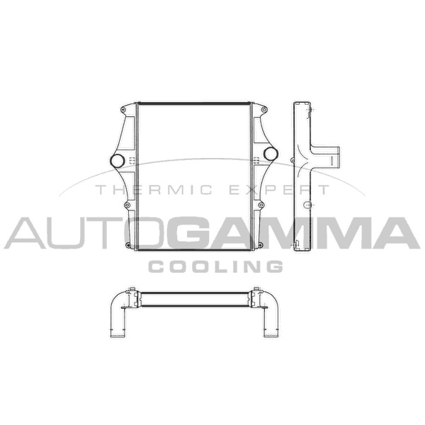 Слика на Интеркулер AUTOGAMMA 404470