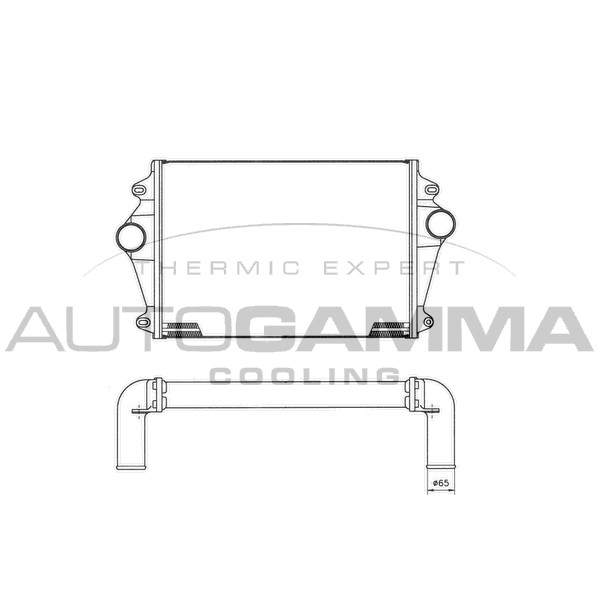 Слика на Интеркулер AUTOGAMMA 404472