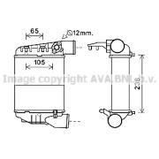 Слика 1 $на Интеркулер AVA QUALITY COOLING AIA4369