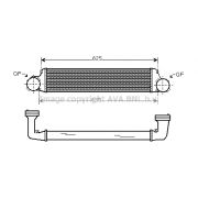 Слика 1 на интеркулер AVA QUALITY COOLING BW4280