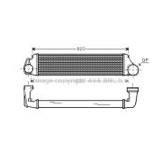 Слика 1 на интеркулер AVA QUALITY COOLING BW4282