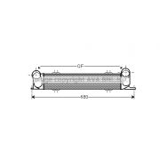 Слика 1 на интеркулер AVA QUALITY COOLING BWA4538